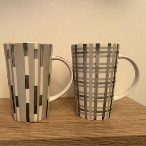 Maxwell Williams Criss Cross Tall Mug set of 2